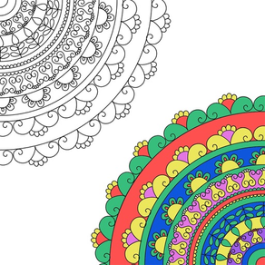 Adult Coloring Book Therapy and Secret Garden Bringing Relax Curative Mind and Calmness