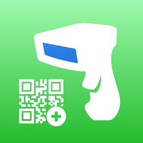 Grüner Barcode-Scanner