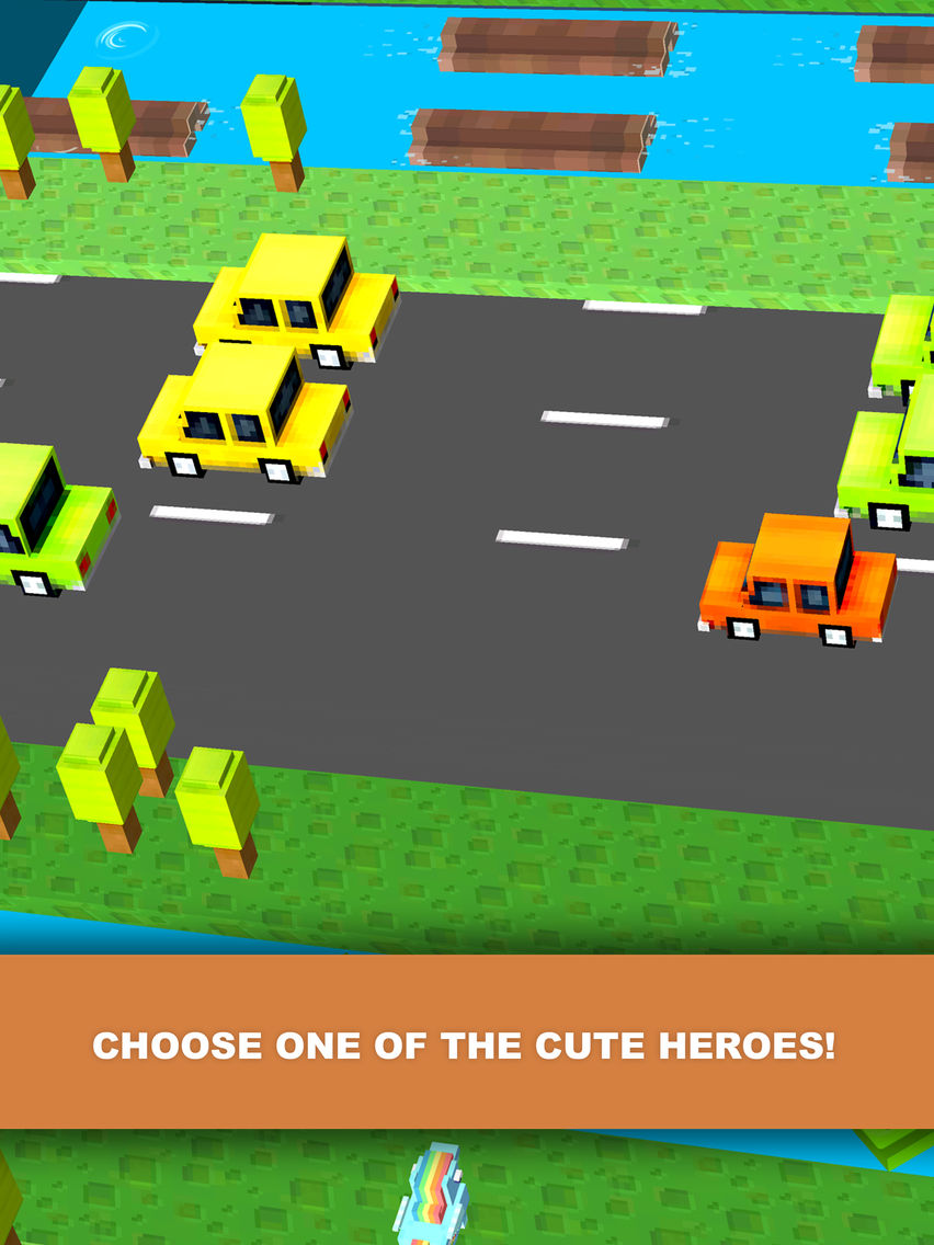 Hop Heroes: Road Jump Game Cartaz