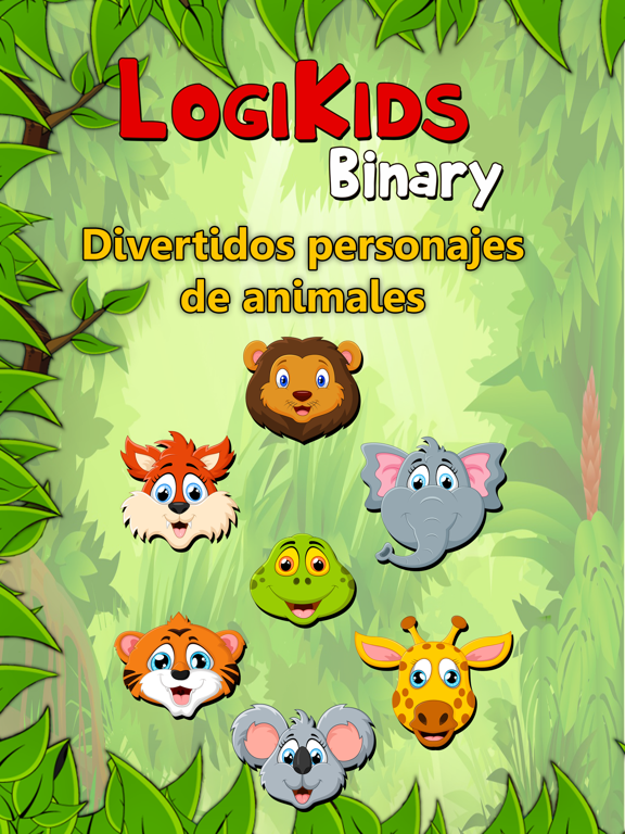 LogiKids Binary الملصق