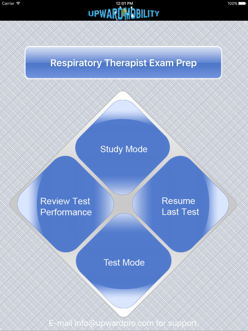 Respiratory Therapist Exam Prep para iOS (iPhone/iPad) Última versão