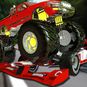 Monster Truck vs Formula Cars Pro