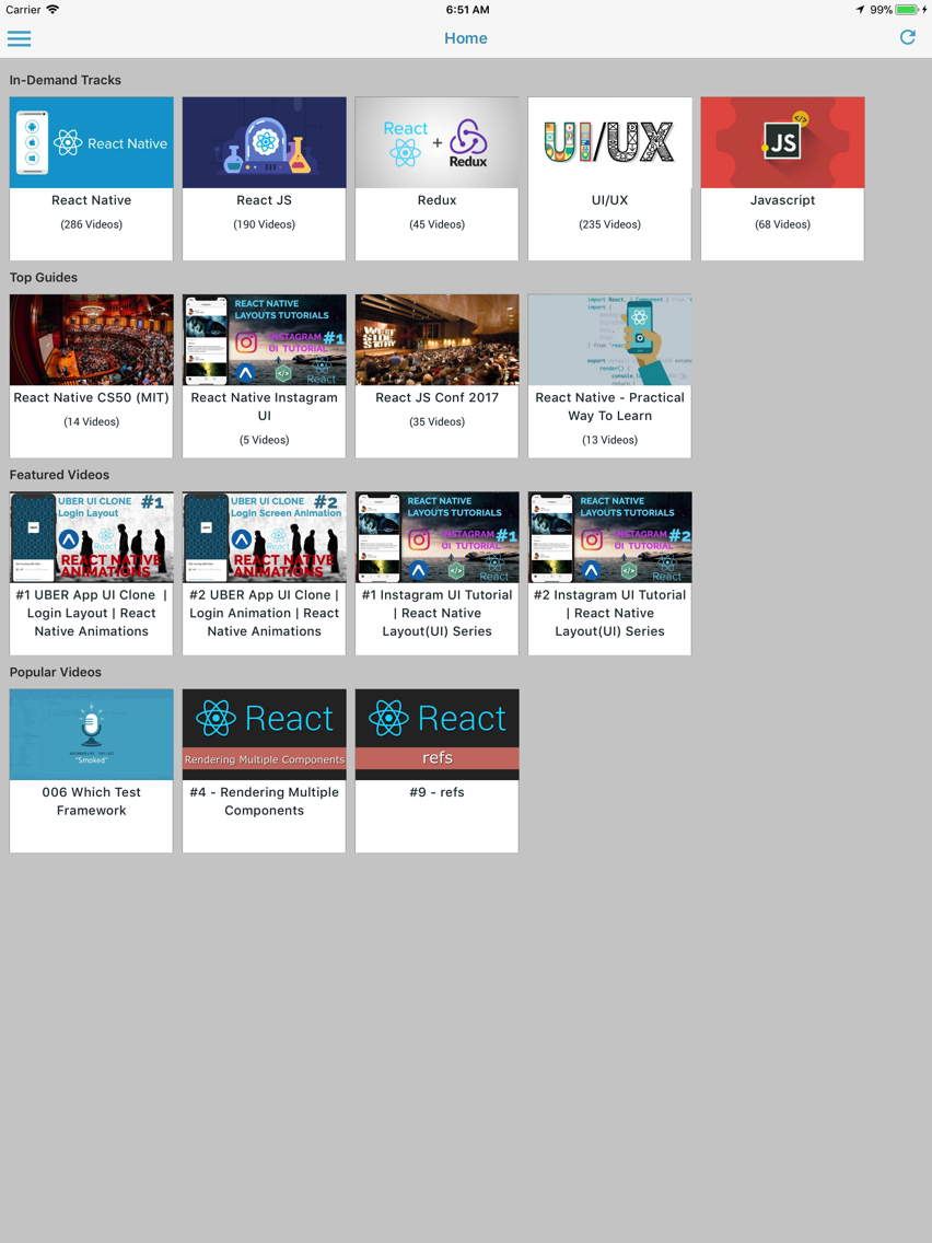 Learn ReactJS Cartaz