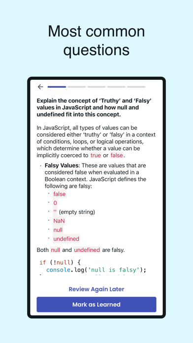 Enigma JS: Interview questions poster