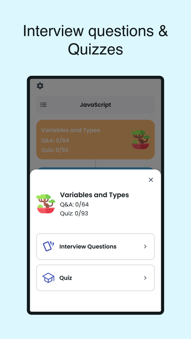 Enigma JS: Interview questions poster