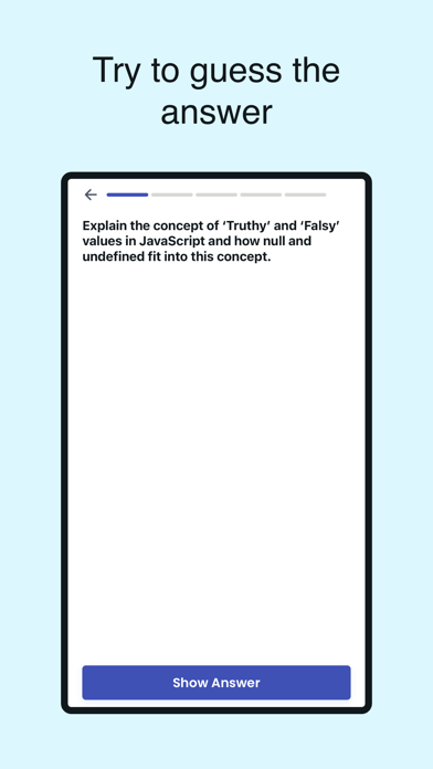 Enigma JS: Interview questions poster