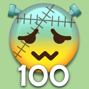 Halloween Emoji 100 - Celebration On Spooky Night