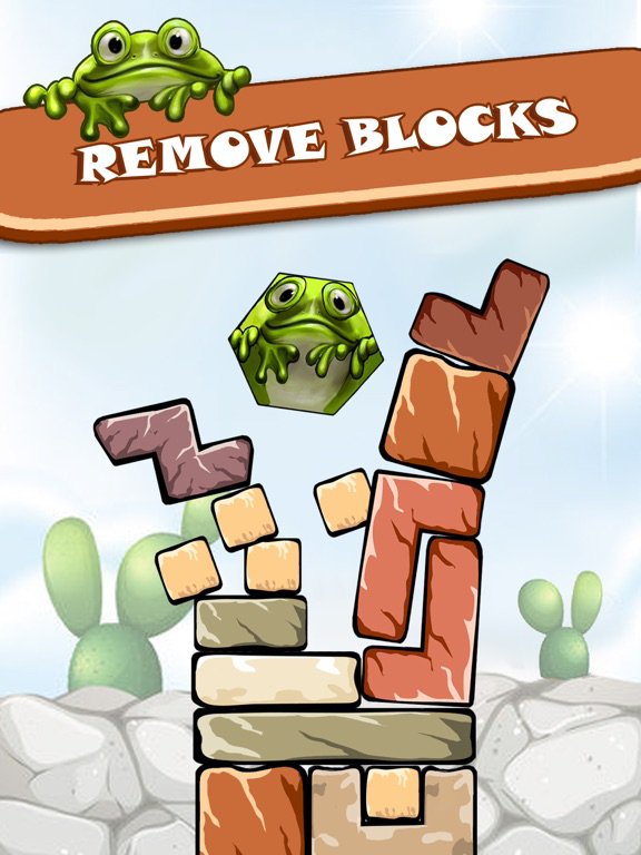 Hexa Frog - Brick Breaking poster