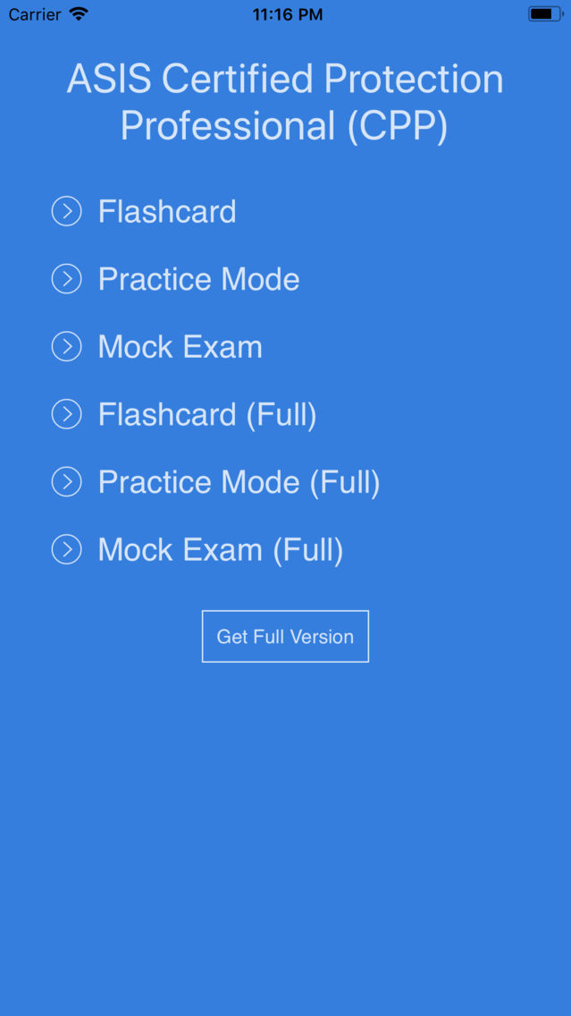 ASIS CPP Exam Prep poster