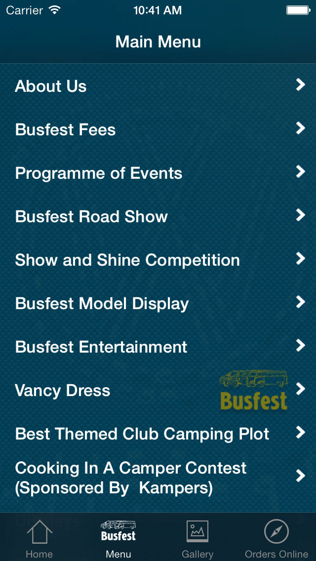 Busfest poster