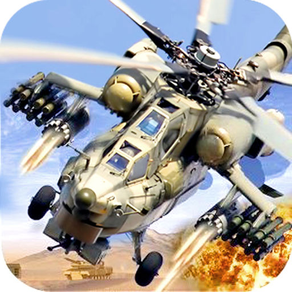 Helicopter Gunship Commando Strike