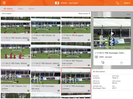 TeamNL – Video analysis poster