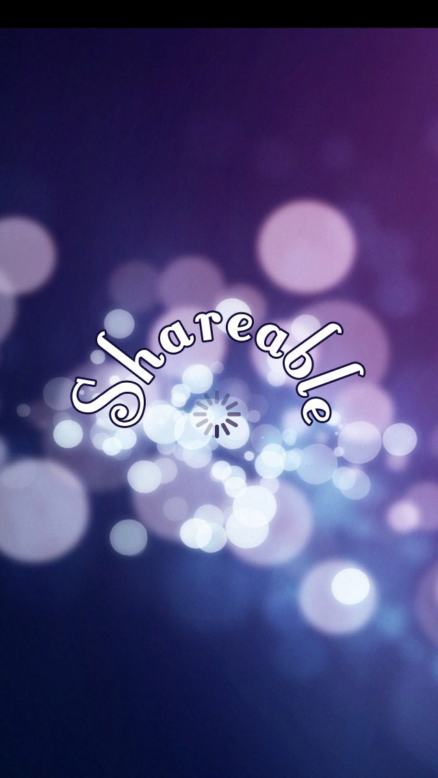 Shareable poster