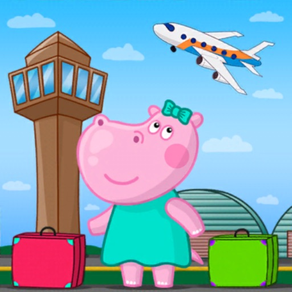Hippo im Flughafen: Reisen