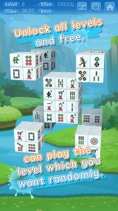 Stacker Mahjong 3D poster