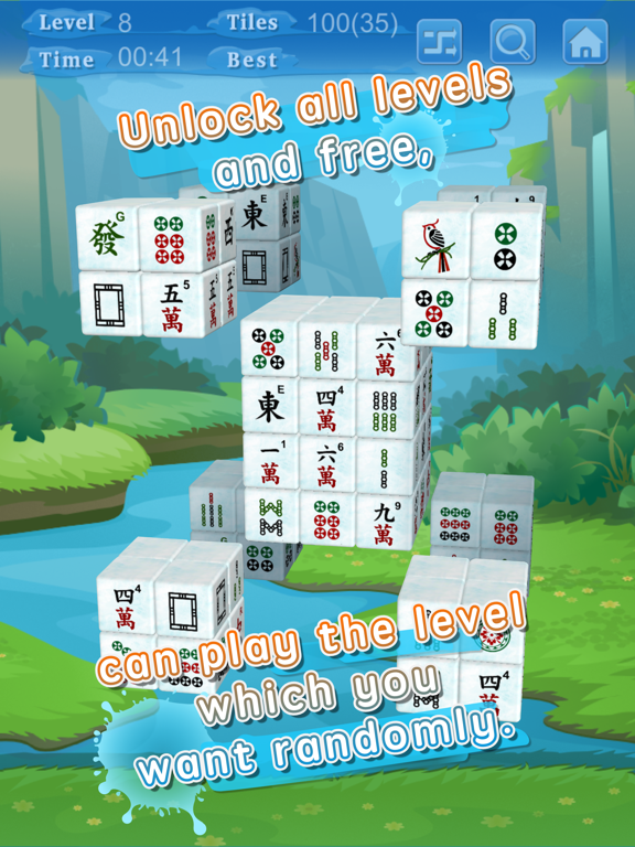 Stacker Mahjong 3D poster
