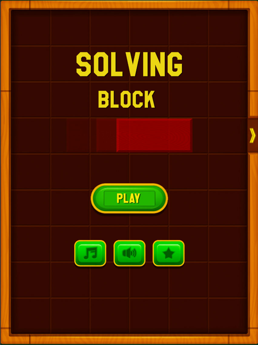 Solving Block poster