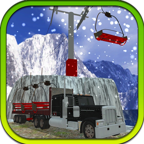 Uphill Chairlift Transporter Truck