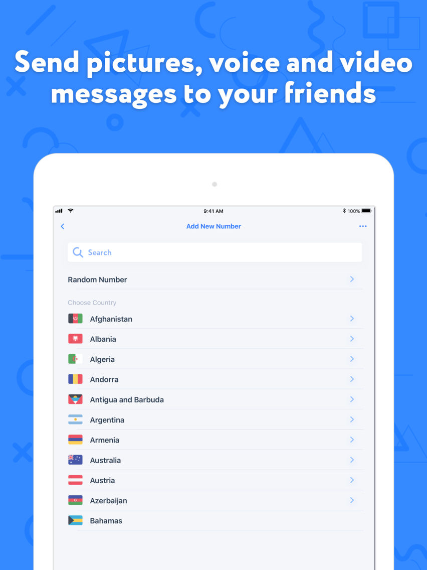 Fake Text Message and Number poster