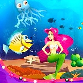 Sea Ocean Mermaid: Blow Up Jellyfish and Sea Urchin