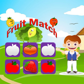 Fruit match land for kids game