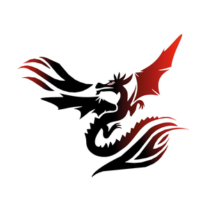 Drachen Sticker