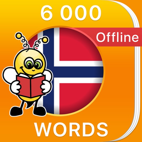 6000단어 - 노르웨이어 배우는 영단어