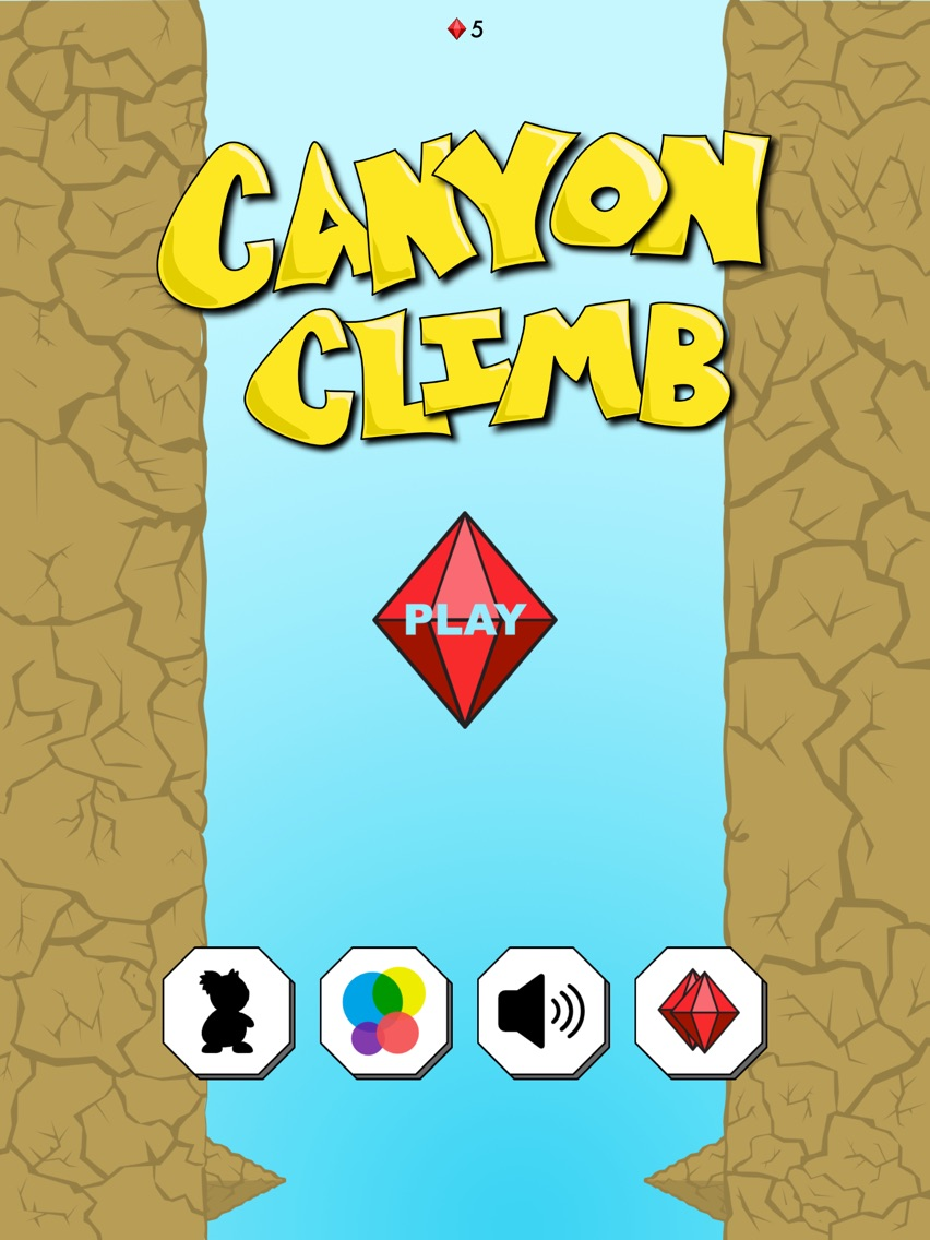 Canyon Climb poster