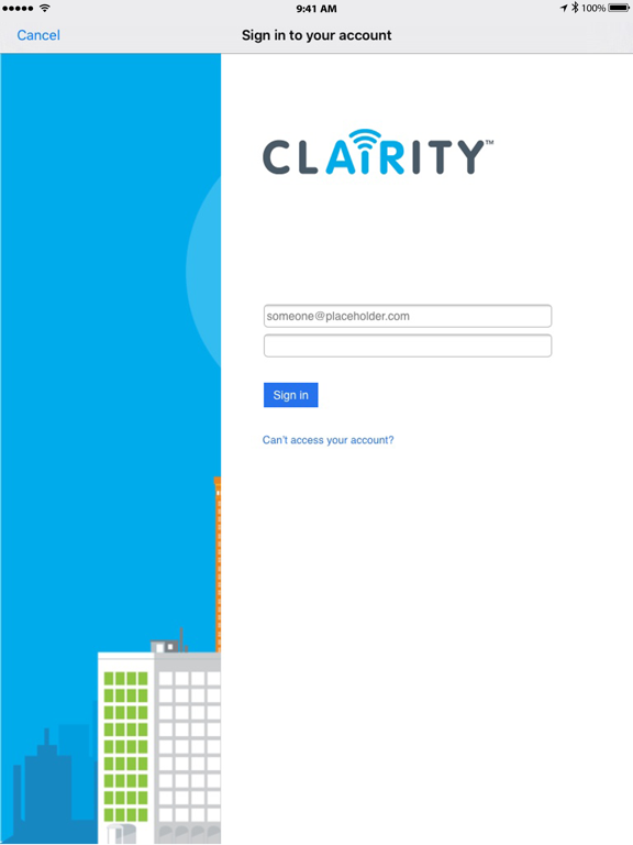 AC Clairity poster
