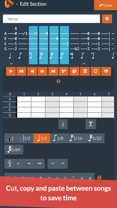 Ukulele Notepad - Tab Editor poster