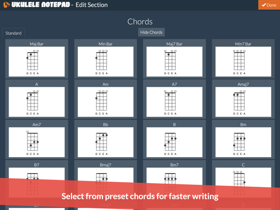 Ukulele Notepad - Tab Editor poster