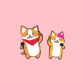 Animated Corgi Love Story