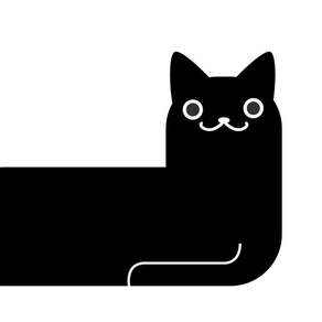 Black Cat Stickers