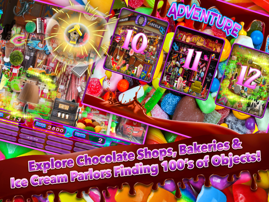 Hidden Object Candy Chaos Find poster