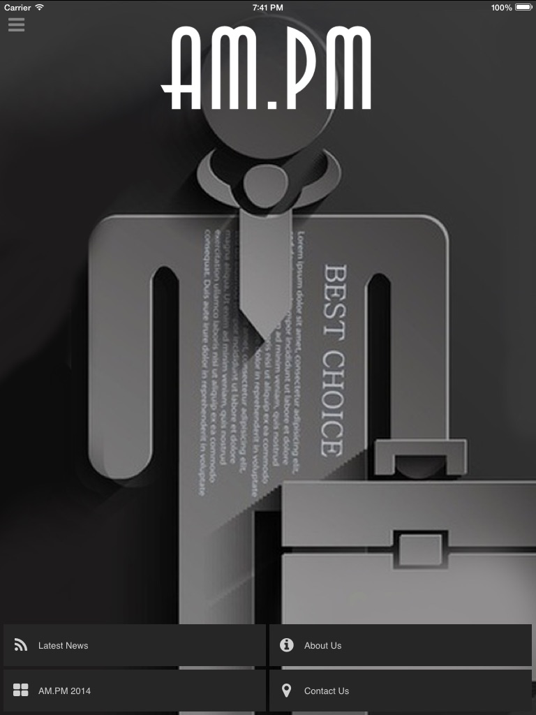 AM.PM poster