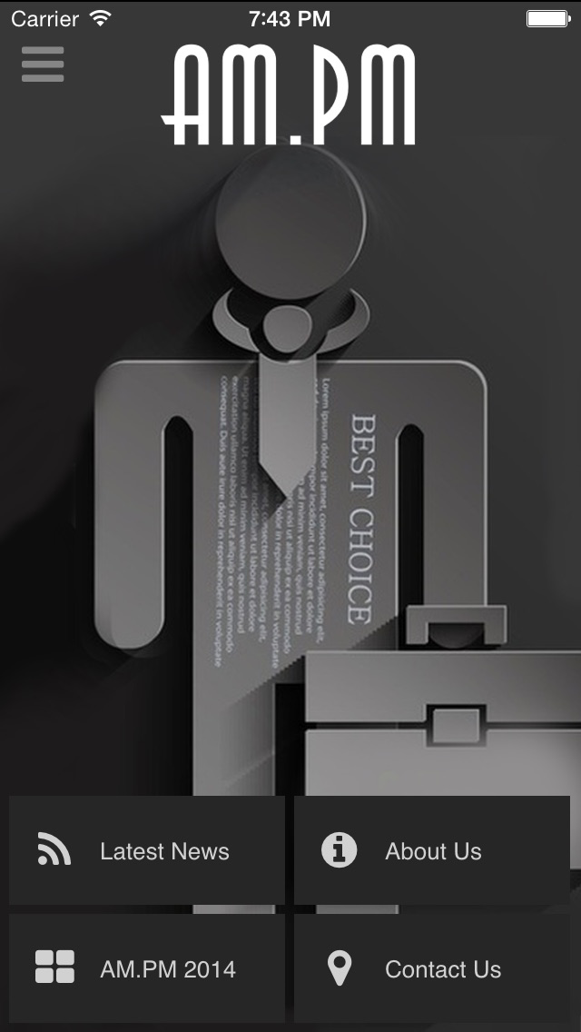 AM.PM poster