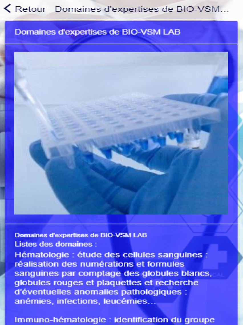 BIO VSM LABCE for iOS (iPhone/iPad) - Free Download at AppPure