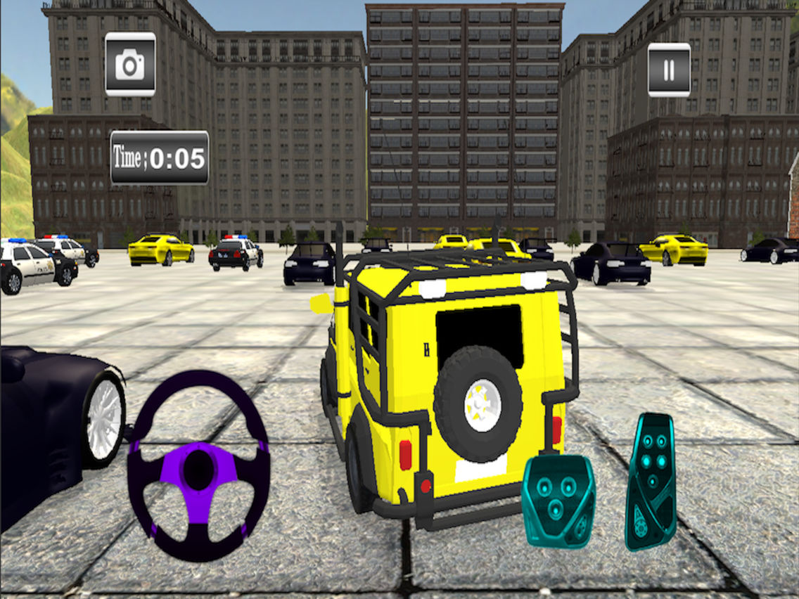 City Jeep Driving Simulator poster