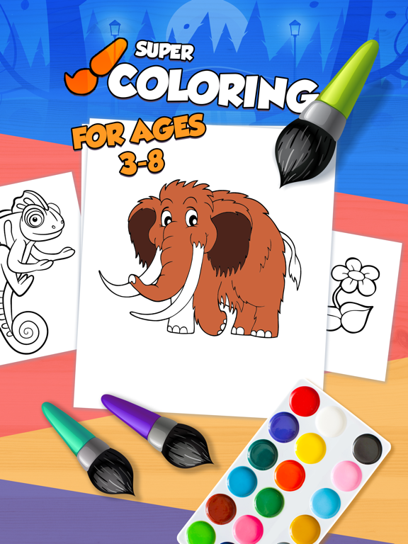 Kids Coloring Book Baby Learn poster