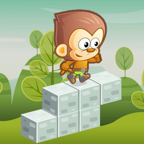 Jumpy Zoo: Bouncy Cube Dash
