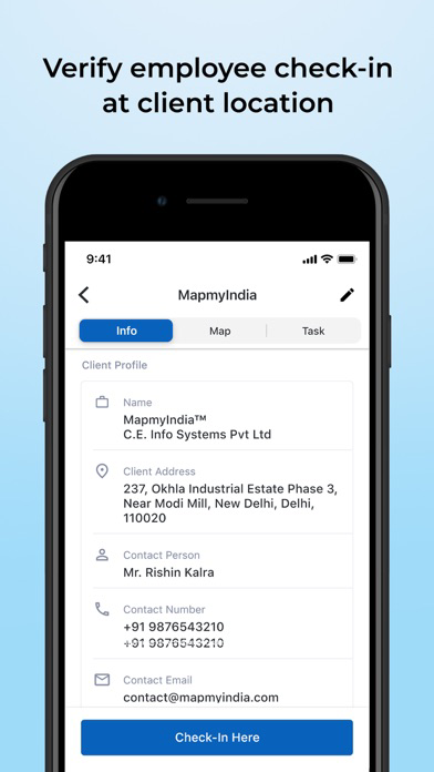 MapmyIndia Workmate poster