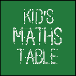 Kids Maths Table