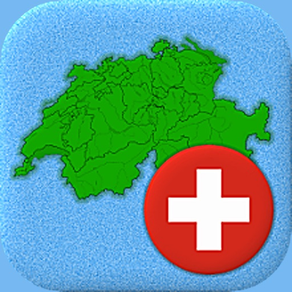 Cantões da Suíça - Mapa-Quiz