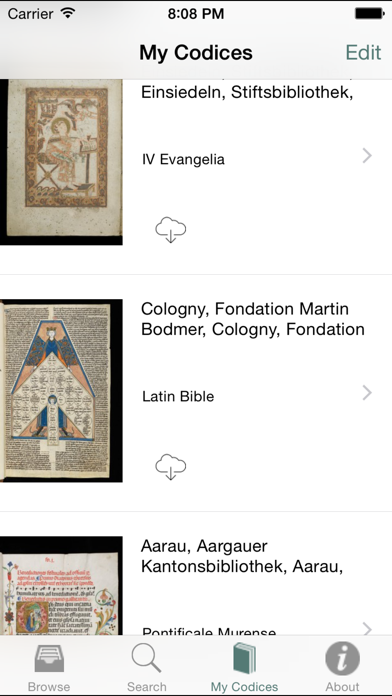 e-codices poster