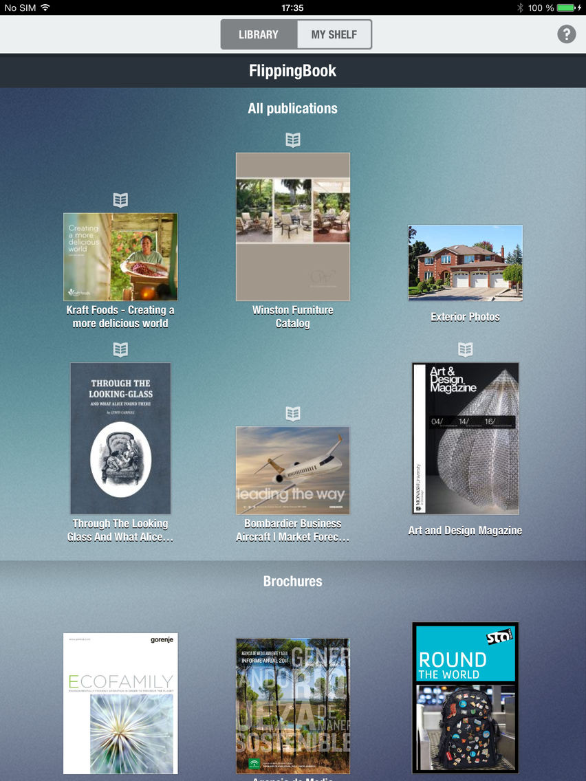 FlippingBook Reader Cartaz