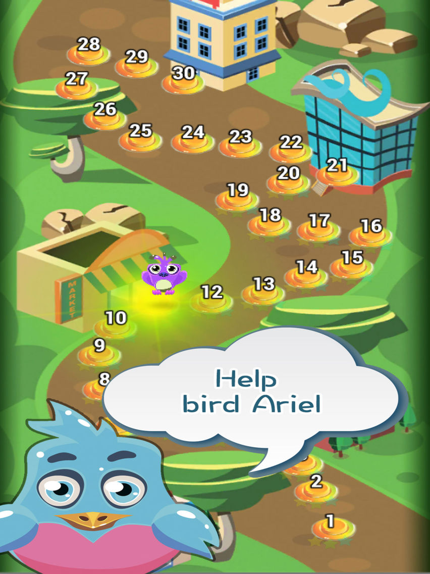 Birds Bomber Puzzle poster