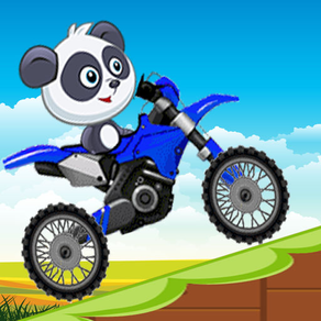 panda moto run