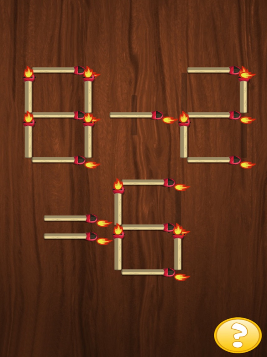 Burn-Matches Puzzle Game poster