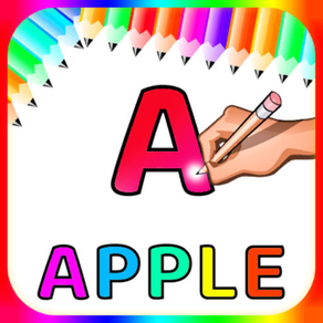 Alfabets Colour Drawing Book