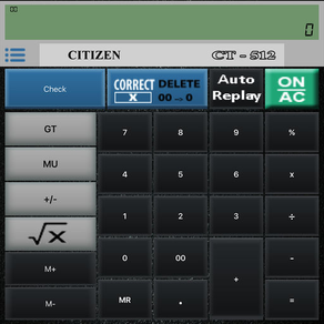 Citizen Calculator CT